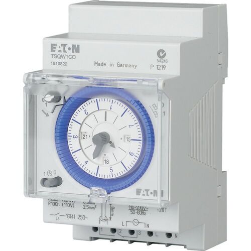 Eaton Analoge Zeitschaltuhr Quarz, Woche,1 Kanal TSQW1CO