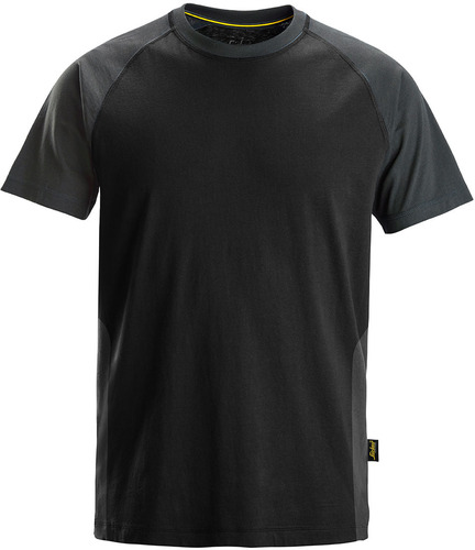 Snickers Workwear 2-Farben T-Shirt XXL,schw-stahlg 25500458008