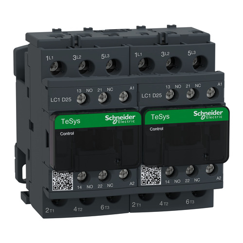 Schneider Electric Wendeschützkombination 11kW/400V/AC3 LC2D25P7V