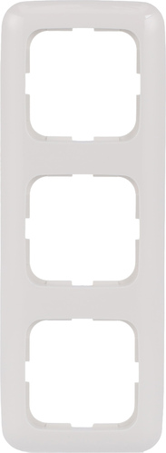 Busch-Jaeger Rahmen 3-fach aws, senk.+ waager. 2513-214