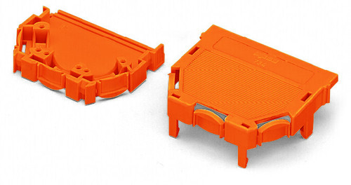 WAGO GmbH & Co. KG Zugentlastungsgehäuse 2-teilig,orange 734-633