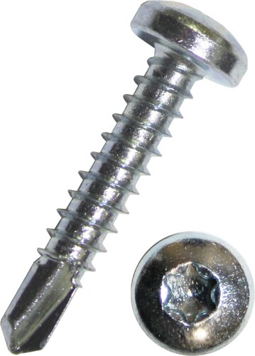 Dresselhaus Bohrschraube m.Linsenkopf + Innen-6-Rund, I-20 6054/001/01 4,2x22