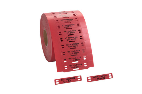 HellermannTyton Kennzeichnungsschilder 10x51mm rot 2000/Rol 556-83017(2000)