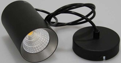 Sun Cracks LED-Pendelleuchte Zylinder 4000K schwarz 101151