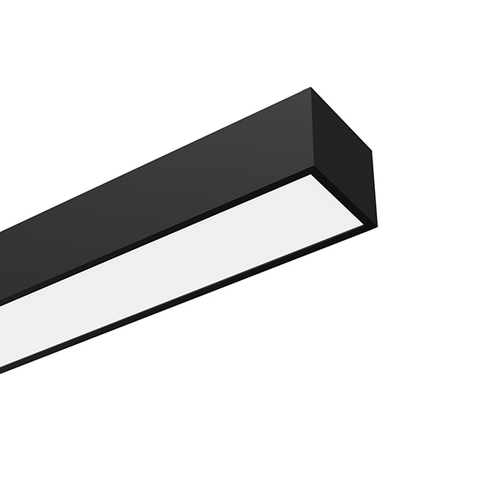 LTS Licht&Leuchten LED-Anbauleuchte 840, DALI, schwarz MLA06010840319W/D.sw
