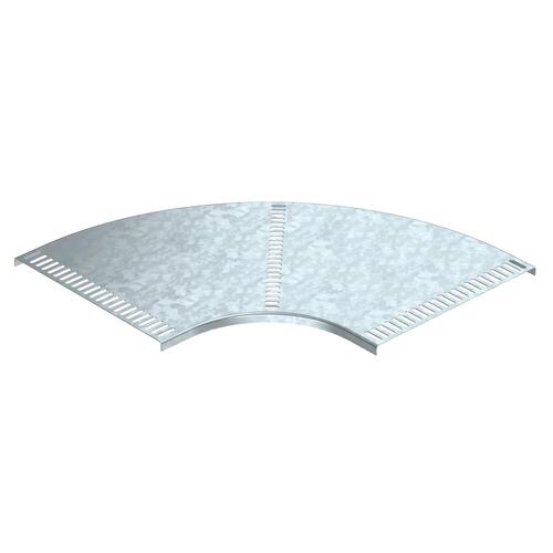 OBO Bettermann Vertr Bogen 90° für Kabelrinne Marinenorm MKRB 90 15 050FS