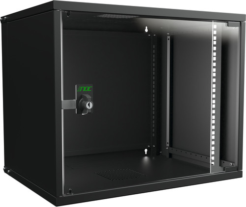 Enoc Wandschrank SNP 9HE schwarz 19"550x400x448mm W3 9-4-S-SNP