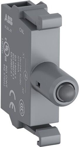 ABB Stotz S&J Leuchtelement tegr.LED blau, 12VDC MLBL-00L