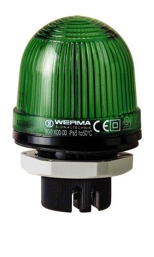 Werma Dauerleuchte 12-240V AC/DC gn 80020000
