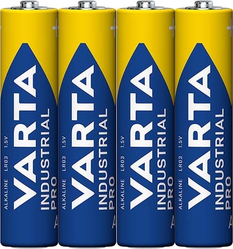 Varta Cons.Varta Batterie Industrial AAA Micro, R3, Al-Mn 4003 Ind. Fol.4