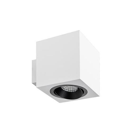 Brumberg Leuchten Wand-Anbaumodul quadr. weiß/schwarz 45212550