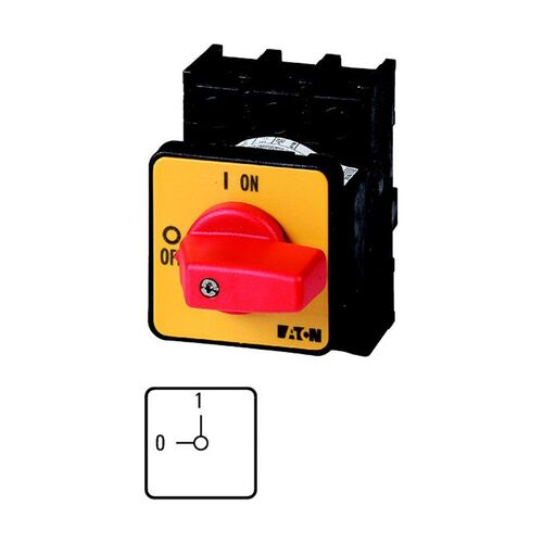 Eaton Not-Aus-Schalter Einbau/rot P1-32/E-RT