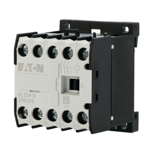Eaton Leistungsschütz AC-3/400V:3kW 3p DILEEM-10(24V50/60HZ