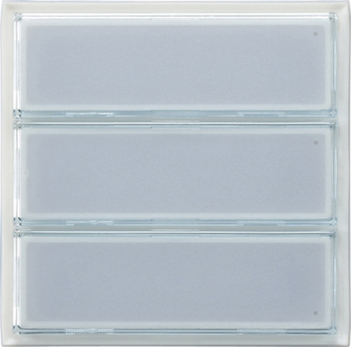 Gira Ruftaster für Türstation 3-fach ch weisse LEDs 126300