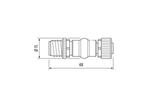 Murrelektronik Steckverbinder AdapterM12StM12Bu4p. 7000-41243-0000000
