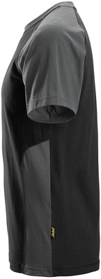 Snickers Workwear 2-Farben T-Shirt XXL,schw-stahlg 25500458008