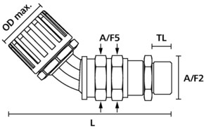 HellermannTyton KS-Verschraubung IP68 HGL16-45CG-M20