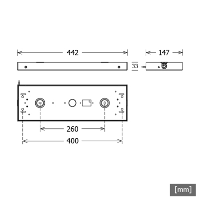 LTS Licht&Leuchten Netzteil 48V 2x150W, weiß NEO-Z CONV 2X150 weiß