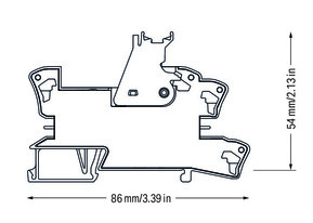 WAGO GmbH & Co. KG Relaismodul DC 48 V,1W,grau 788-305