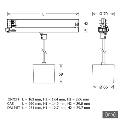 LTS Licht&Leuchten LED-Pendelleuchte 4000K ORYOP101.10.940.15ws