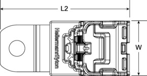 HellermannTyton Befestigungselement 141,8x34,9 mm 151-01492(160)
